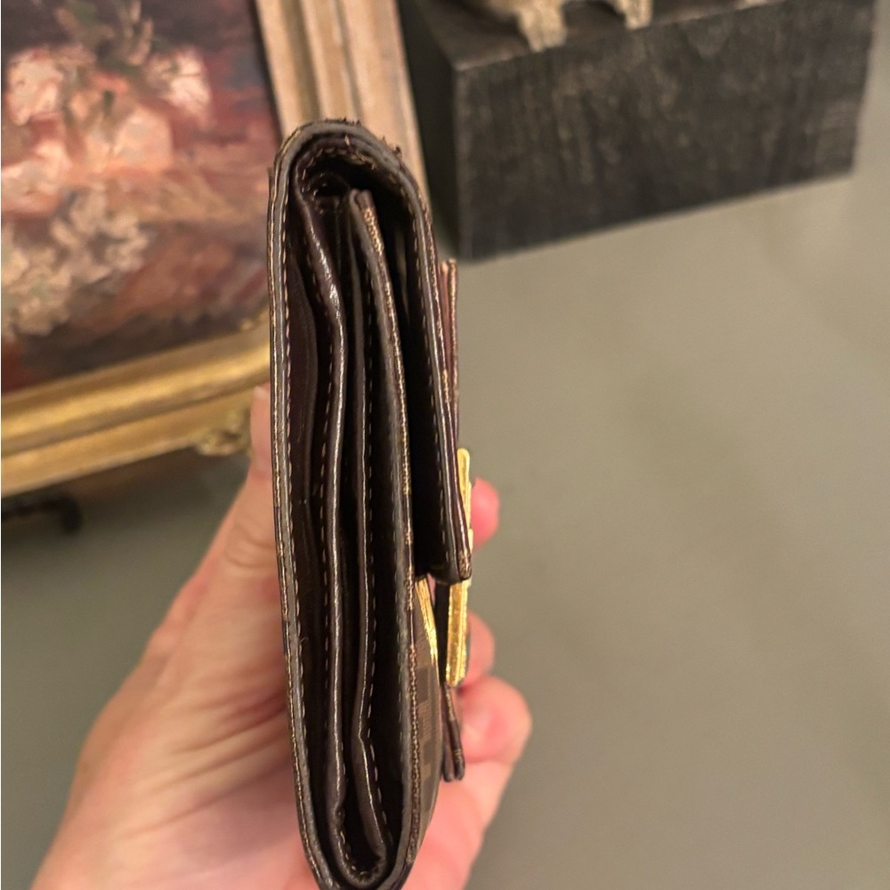 Fendi Brown Zucca Bifold Wallet - Picture 8 of 11